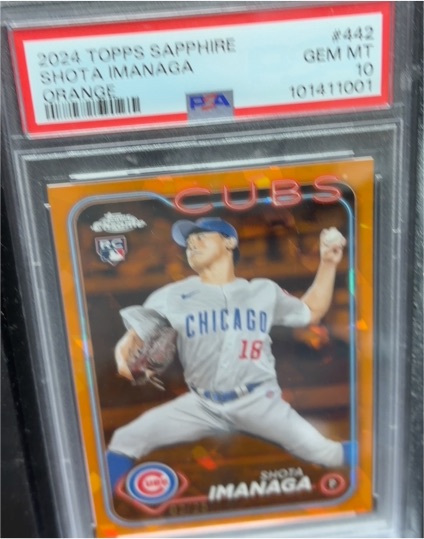 2024 Topps Sapphire #442 Shota Imanaga — front
