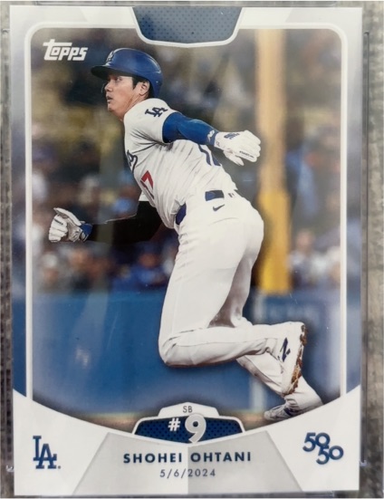 2024 Topps 50/50 #20 Shohei Ohtani — front
