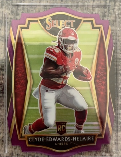 2020 Panini Select Premier Level #154 Clyde Edwards-Helaire — front