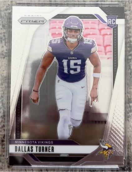 2024 Panini Prizm #324 Dallas Turner — front