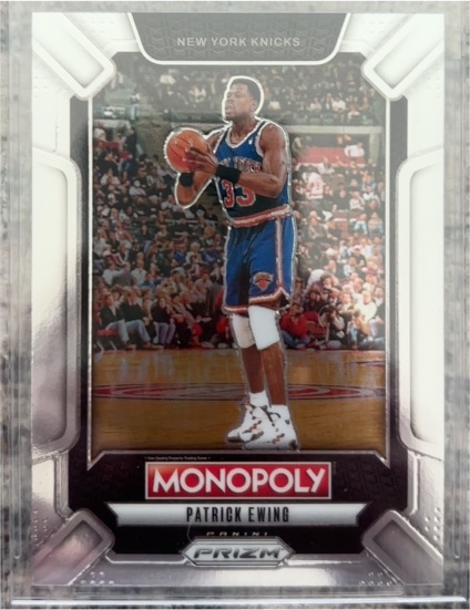 2024-25 Panini Prizm Monopoly #LEG8 Patrick Ewing — front