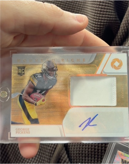 2022 Panini Gold Standard Nouveau Riche #George Pickens — front