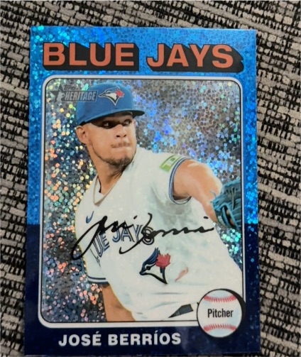 2024 Topps Heritage #468 José Berríos — front