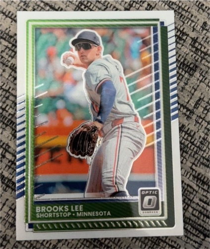2025 Donruss Optic #73 Brooks Lee — front