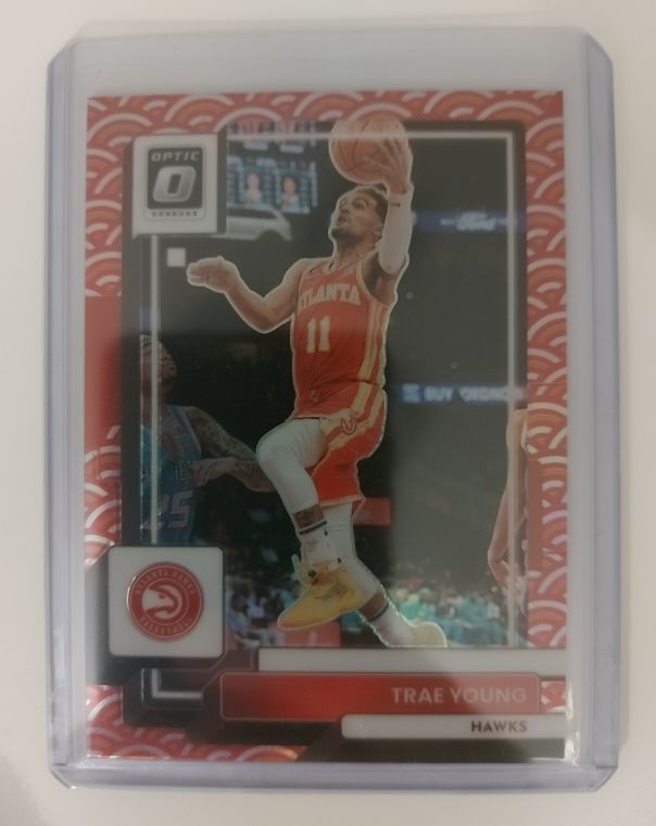 2022-23 Panini Donruss Optic #127 Trae Young — front