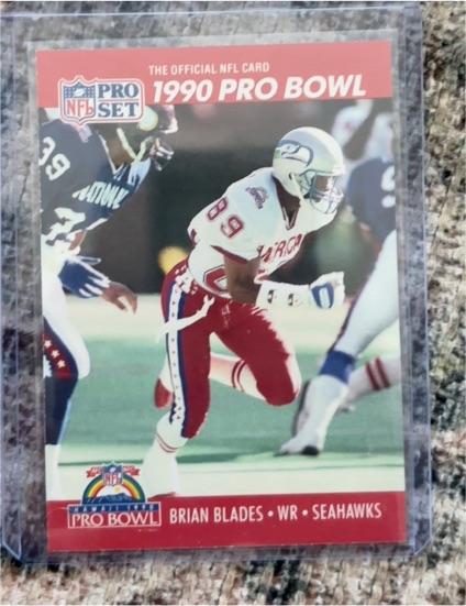 1990 Pro Set #335 Brian Blades — front