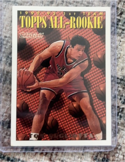 1993-94 Topps All-Rookie Team #151 Tom Gugliotta — front
