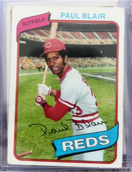 1980 Topps #281 Paul Blair — front