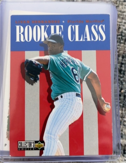 1996 Upper Deck Collector's Choice #432 Livan Hernandez — front