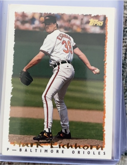 1995 Topps #563 Mark Eichhorn — front