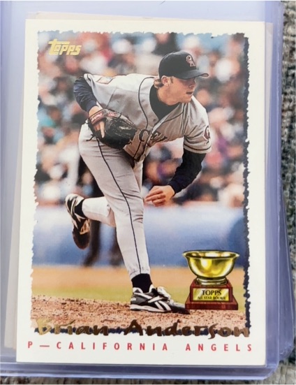 1995 Topps #542 Brian Anderson — front