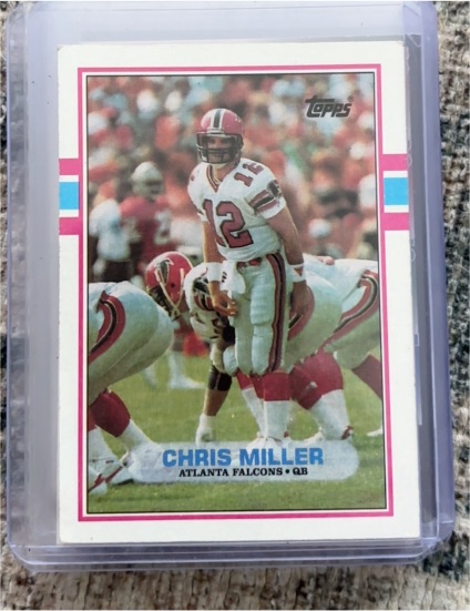 1989 Topps #341 Chris Miller — front