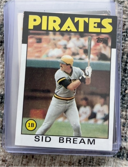 1986 Topps #589 Sid Bream — front