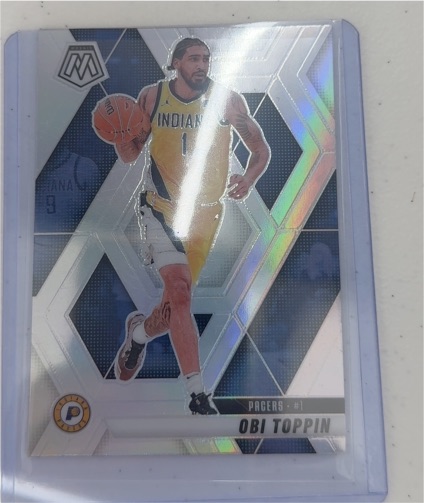 2024-25 Panini Mosaic #1 Obi Toppin — front