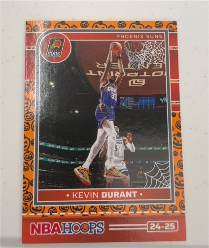 2024-25 Panini NBA Hoops Haunted Hoops #24-25 Kevin Durant — front