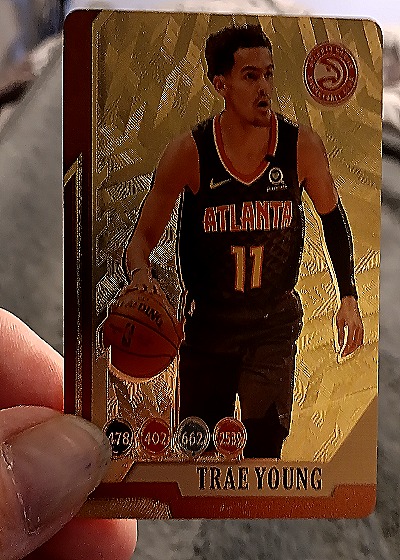 2021-22 Panini Donruss Optic #178 Trae Young — front
