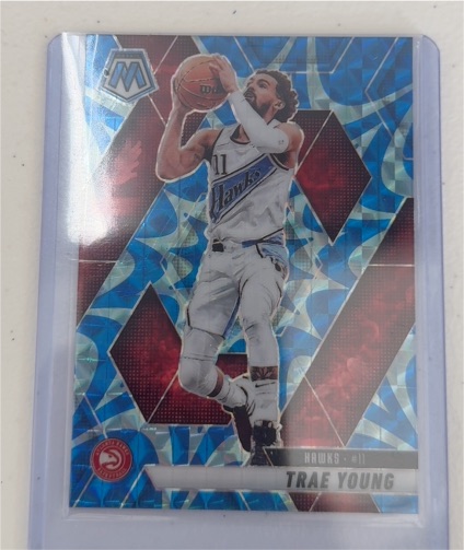 2024-25 Panini Mosaic #110 Trae Young — front