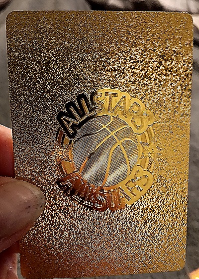 1993-94 Fleer Special Edition Die-Cut All-Stars #E13 Luka Dončić — back