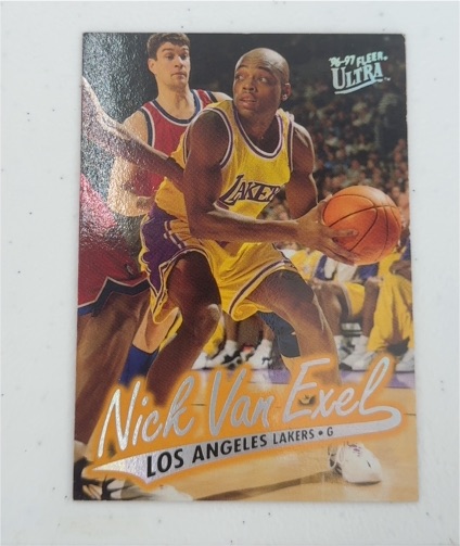 1996-97 Fleer Ultra #56 Nick Van Exel — front