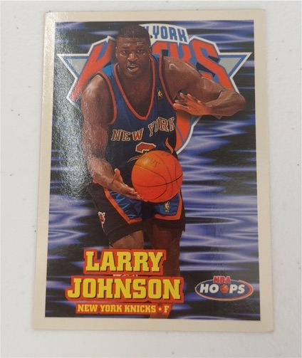 1997-98 NBA Hoops #104 Larry Johnson — front