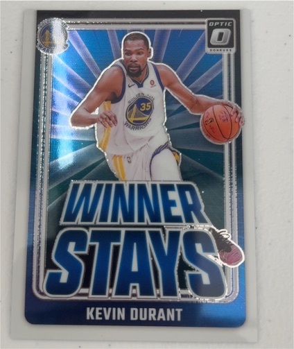 2024-25 Donruss Optic #5 Kevin Durant Winner Stays — front