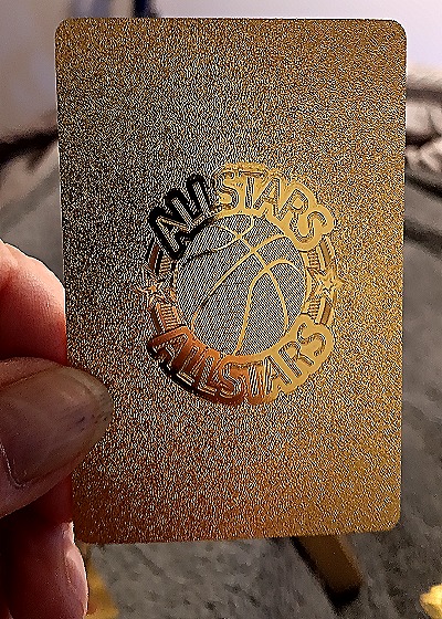 2023 Ballsuperstar NBA All Stars Gold Foil Luka Doncic #721 — back