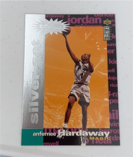 1995-96 Upper Deck Collector's Choice #C5 Anfernee Hardaway You Crash the Game Silver — front