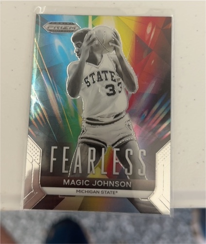 2024 Panini Prizm Draft Picks Fearless #13 Magic Johnson — front