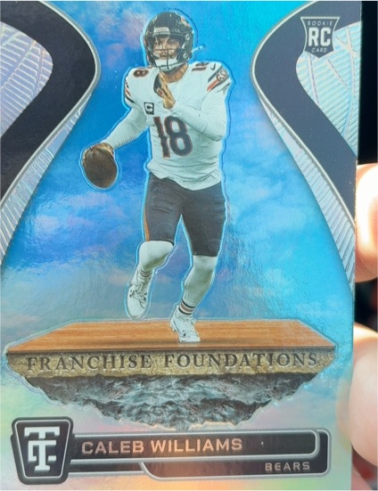 2024 Panini Totally Certified #1 Caleb Williams Franchise Foundations — front
