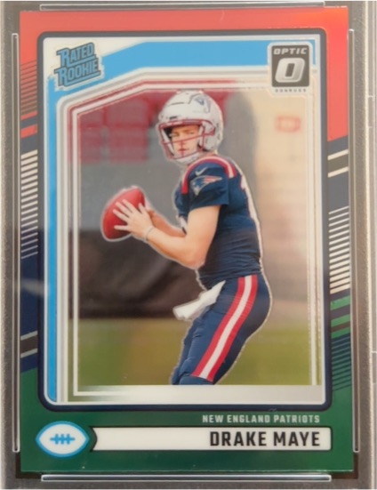 2024 Donruss Optic #379 Drake Maye — front