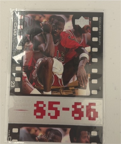 1998 Upper Deck Michael Jordan Living Legend #7 — front