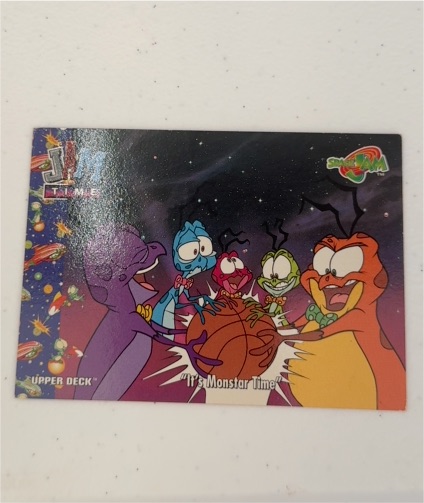 1996 Upper Deck Space Jam #44 It's Monstar Time — front
