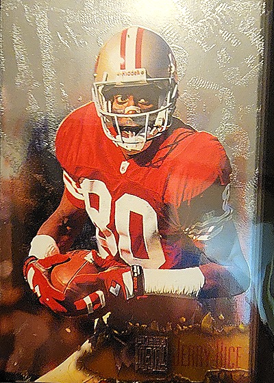 1996 Fleer Metal #109 Jerry Rice — front
