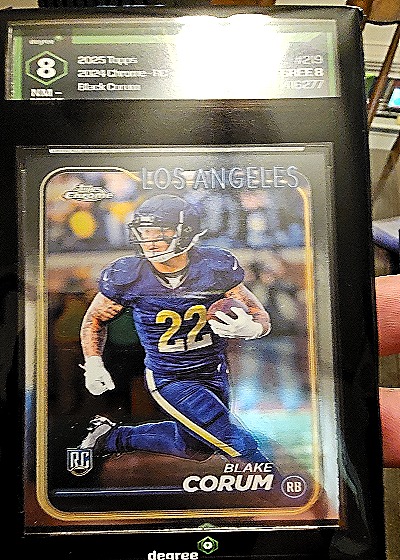 2024 Topps Chrome #219 Blake Corum — front