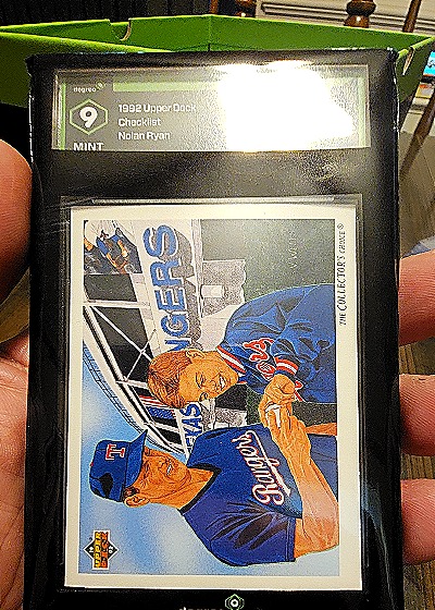 1992 Upper Deck #9 Nolan Ryan — front
