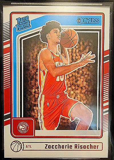 2024-25 Donruss #219 Zaccharie Risacher — front