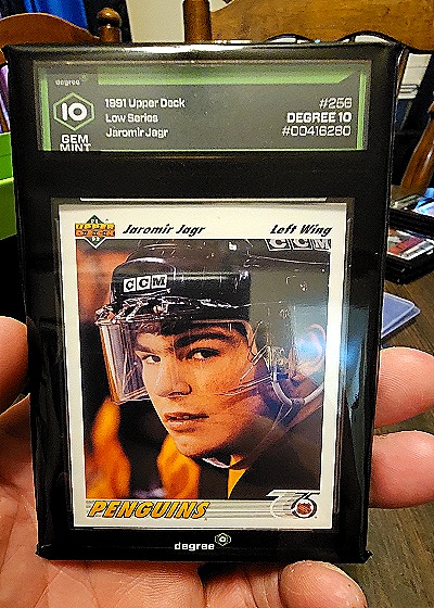 1991 Upper Deck #256 Jaromir Jagr — front