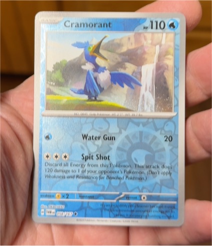 2024 Pokémon SV06: Twilight Masquerade #058 Cramorant — front
