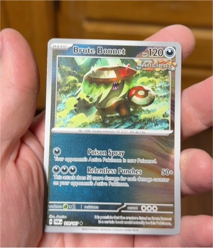 2024 Pokémon Scarlet & Violet Twilight Masquerade #118 Brute Bonnet — front