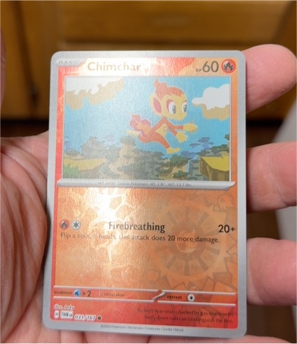 2024 Pokémon SV06 #031 Chimchar Twilight Masquerade — front