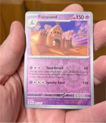 2024 Pokémon Twilight Masquerade #092 Palossand — front