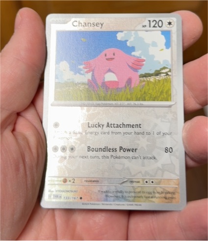 2024 Pokemon SV06: Twilight Masquerade #133 Chansey — front
