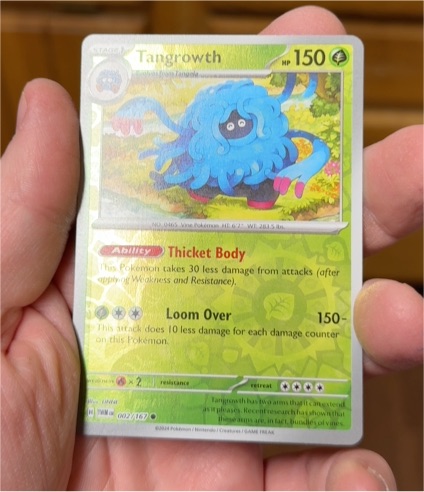 2024 Pokémon SV06: Twilight Masquerade #002 Tangrowth — front