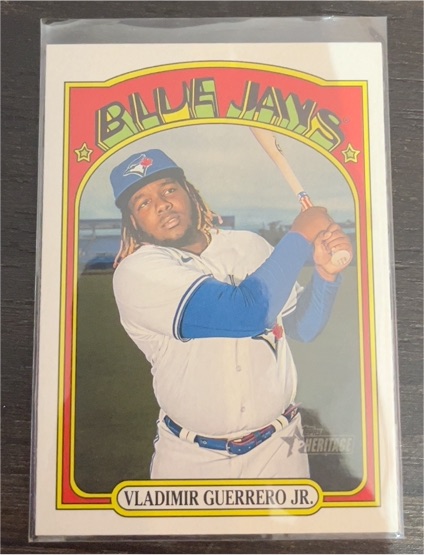 2021 Topps Heritage #193 Vladimir Guerrero Jr. — front