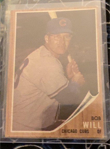 1962 Topps #47 Bob Will — front