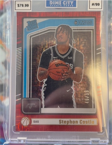 2024-25 Panini Donruss #244 Stephon Castle — front