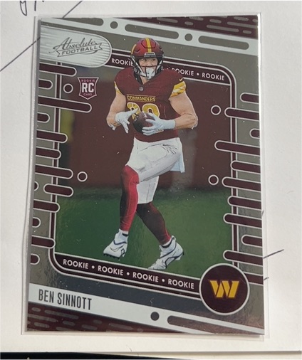 2024 Panini Absolute Football #152 Ben Sinnott — front