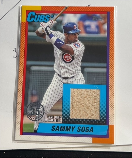 2025 Topps Series 1 #T90R-SSO Sammy Sosa — front