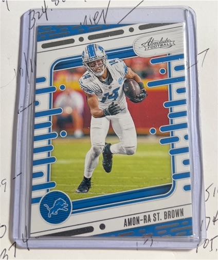 2024 Panini Absolute #33 Amon-Ra St. Brown — front