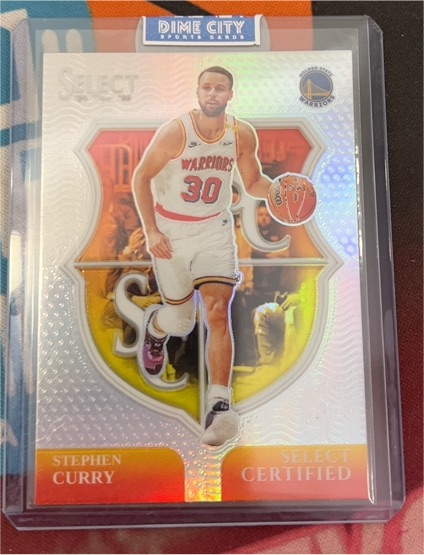 2024-25 Panini Select #9 Stephen Curry — front